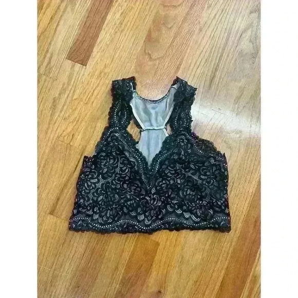 Unlined Racerback Bralette Size 1 - Picture 3 of 4